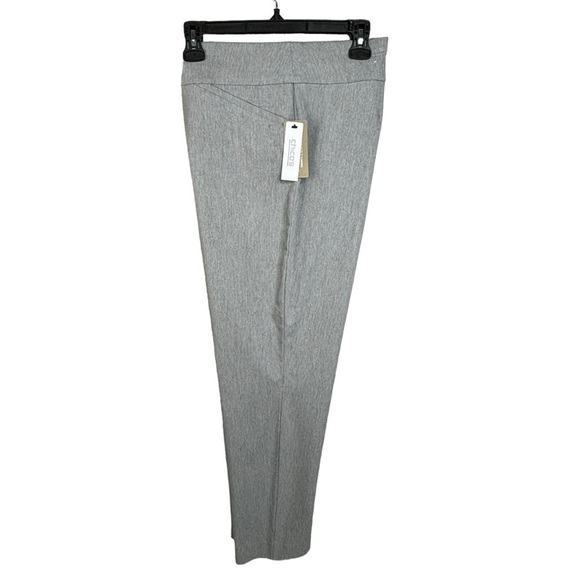 Chico’s Perfect Stretch So Slimming Gray Pull On Career Casual Pants Sz 14 NEW - Picture 2 of 11